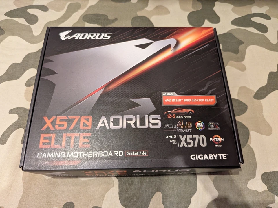 Gigabyte X570 Aorus Elite Rev 1.0 - Imagen 1 de 4