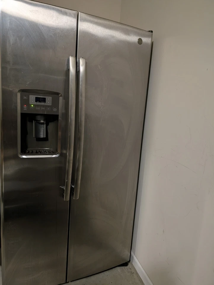 GE Profile Stainless Steel Side-by-Side Refrigerator with Ice Maker - Image 1 of 4