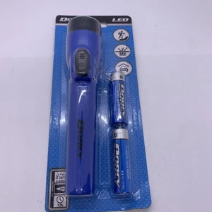 Linterna LED Dorcy azul bombilla de por vida resistente a la intemperie 30 lúmenes - Imagen 1 de 3