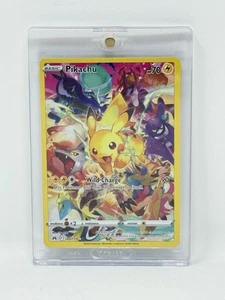 Pokemon Juego de Cartas Coleccionables Pikachu 160/159 Espada y Escudo Corona Zenith Arte Completo Secreto Raro - Imagen 1 de 2