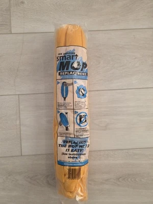 The Amazing Smart Mop Refill Replacement Head Chamois NEW In Package Vintage - Image 1 of 4