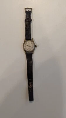 Uhr 21 rubis walzgold double 20 mikron Aufziehuhr Armbanduhr funktioniert - Bild 1 von 4
