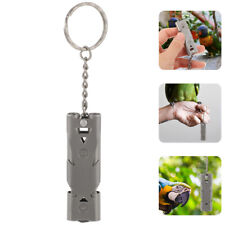Silent Dog Whistle Stainless Steel Bird Pigeon Parakeet Cage Tool