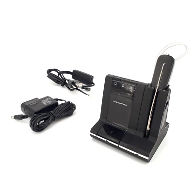 Plantronics WH500 Mono Wireless Headset W/WO2 Charging Base & Accessories E6035 - Image 1 of 4