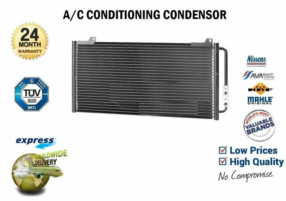 AIR CONDITION AIR CON AC CONDENSER for ROVER COUPE 1.6 16 V 1996-1999 - Image 1 of 4