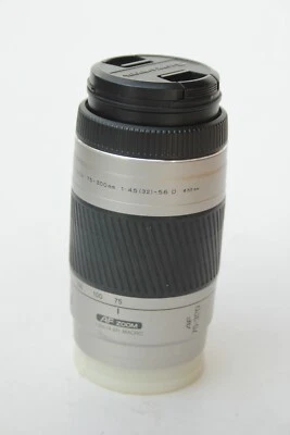 MINOLTA AF ZOOM75-300MM F4.5-5.6 D MACRO WITH FRONT AND REAR CAPS - Image 1 of 4