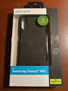 Custodia telefono Body Glove per Samsung Galaxy A01 (nero) - Foto 1 di 2