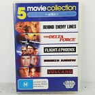 ACTION 5 Movie Collection DVD Inc Behind Enemy Lines / The Delta Force / Volcano