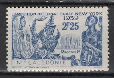 NEW CALEDONIA:1939 SC#216 MINT New York World’s Fair Issue m339 - Image 1 of 2