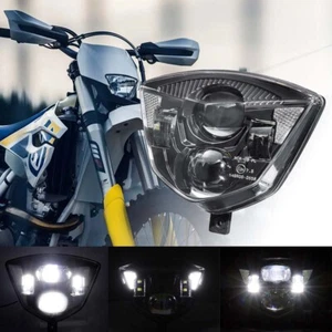 LED Headlight Lamp Assembly For 2014 HUSQVARNA FE 250 350 450 501 TE 125 250 300 - Picture 1 of 10