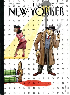 NEW YORKER=DEC 23, 2024---CARTOONS & PUZZLES ISSUE---THE BRUTALIST-CORBET FILM - Image 1 of 2