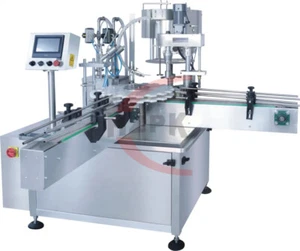 500ml Automatic Liquid Small Bottle Rotary Filling Capping Machine - Picture 1 of 6