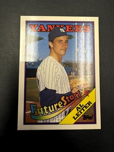 1988 Topps Tiffany Set-Break #18 Al Leiter No NY Error Card NM-MT OR BETTER - Picture 1 of 2
