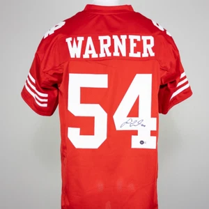 FRED WARNER - San Francisco 49ers #54 Custom Signed/Autographed Jersey - Picture 1 of 1