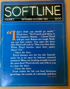 Softline Magazine Volume 3, Sep-Oct 1983 - Picture 1 of 5