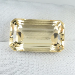 29,03 ct RARO BRILLO AMARILLO NATURAL SCOPALITE Octágono Ver Vdo 3735 N 6 - Imagen 1 de 2