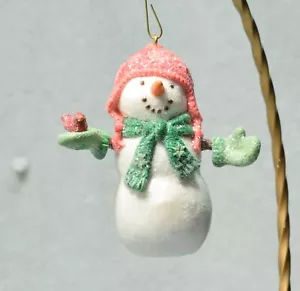 Hallmark 2007 Keepsake "Welcome Friends" Pupazzo di Neve Natale Decorazione da Collezione - Foto 1 di 4