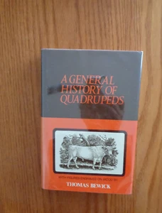 General History Quadrupeds by Thomas Bewick 1980 (HC/DJ) - Imagen 1 de 1
