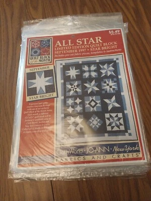 Set Of 18  Joan NEW YORK LIMITED EDITION QUILT FABRICS AND CRAFTS - Image 1 of 4