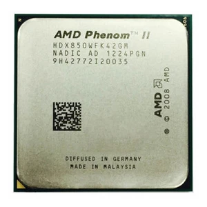 AMD Phenom II X4 850 CPU Quad-Core 3.3 GHz 95W Socket AM3 Processors - Picture 1 of 1