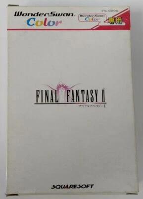 Bandai WonderSwan Color Final Fantasy Ⅱ 2 Japan Version w/ Box & Manual 2626 SP - Image 1 of 4
