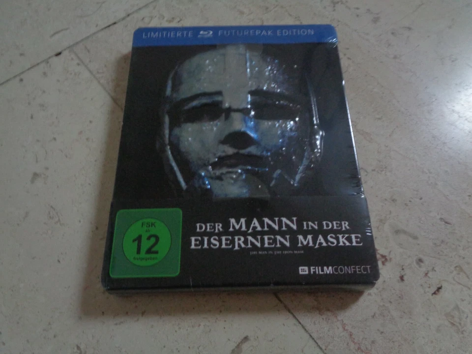 THE MAN IN THE IRON MASK DEBOSSED Blu-ray FuturePak MetalPak Leonardo DiCaprio - Image 1 of 4