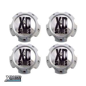 4 x XD Series Wheel Center Cap Chrome 1079L145 - Picture 1 of 1