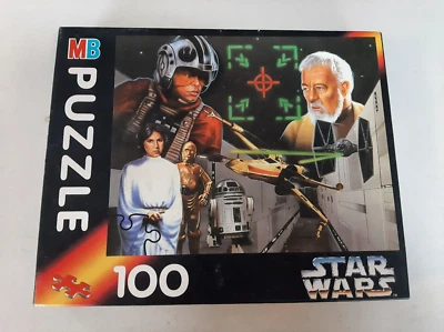 Rompecabezas de 100 piezas Star Wars 1994 vintage completo excelente estado Foto 1 de 3