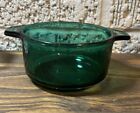  Vintage Libbey Forte Crisa Mexico Bowl Green with Handles