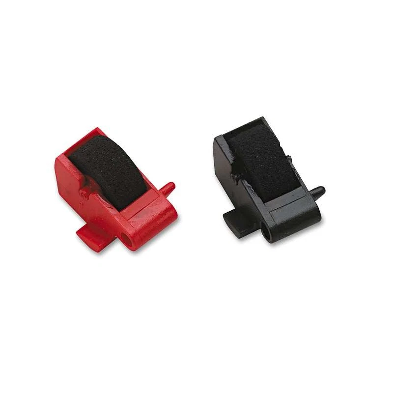 Rodillos de tinta compatibles Dataproducts® R14772, negro/rojo, paquete de 2 Foto 1 de 1