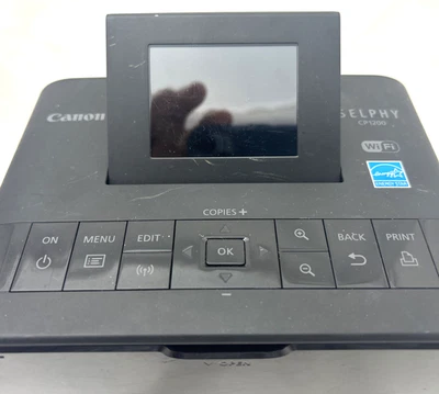 Canon Selphy CP1200 Compact Wi-Fi Thermal 300x300dpi Photo Printer | Works - Image 1 of 4
