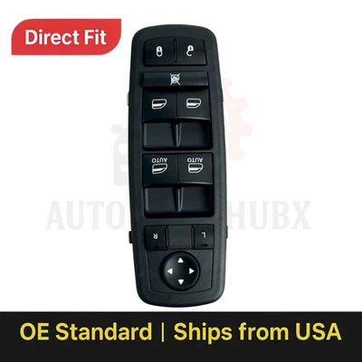 Master Power Window Switch For Dodge Ram 1500 2500 3500 2009-2012 Driver Side LH Foto 1 de 4