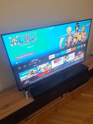 Tv 4k LG 49" Compresa Di Fire Stick, Soundbar LG Dolby Atmos, Speaker Posteriori - Immagine 1 di 4