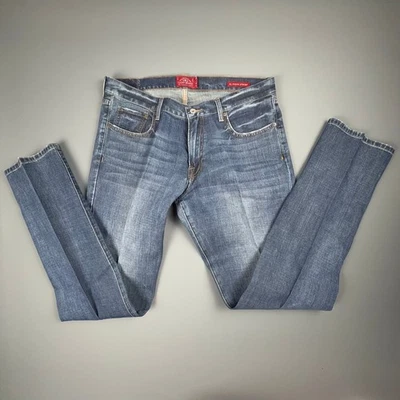 Lucky Brand Jeans Mens 36x34 Blue 221 Original Straight Classic Fit Denim Y2K - Image 1 of 4