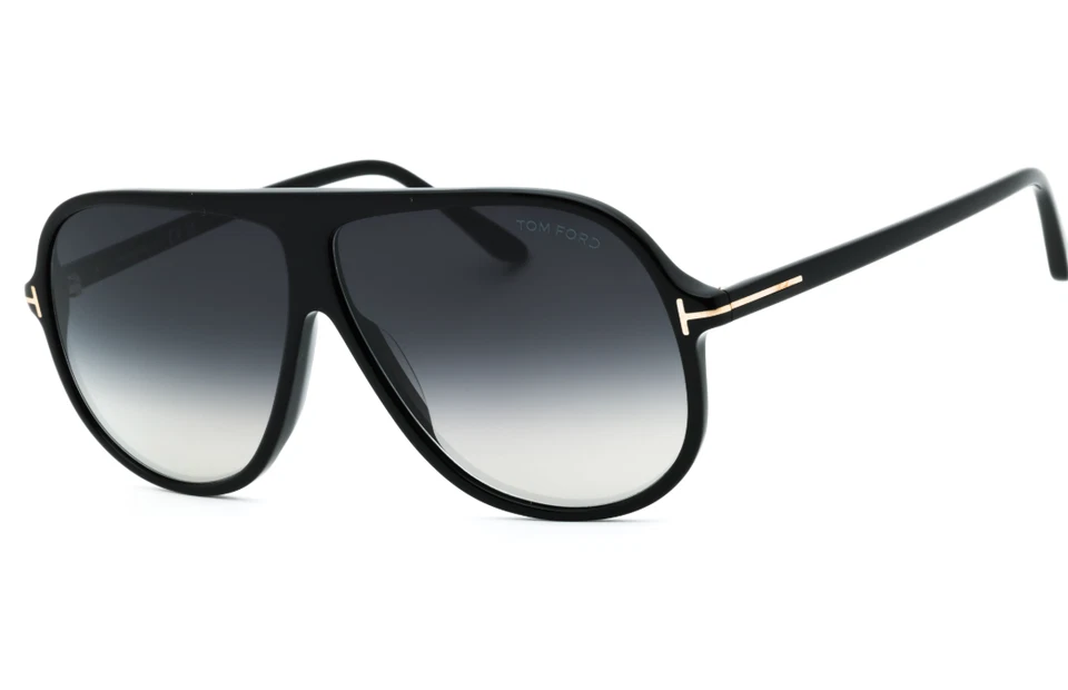 Gafas de sol TOM FORD SPENCER-02 FT0998 01B marco negro lentes degradadas humo 62 mm Foto 1 de 4