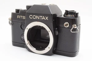 [Casi COMO NUEVA] CONTAX RTS II CUARZO Cuerpo SLR Negro 35 mm Cámara fotográfica de JAPÓN - Imagen 1 de 24
