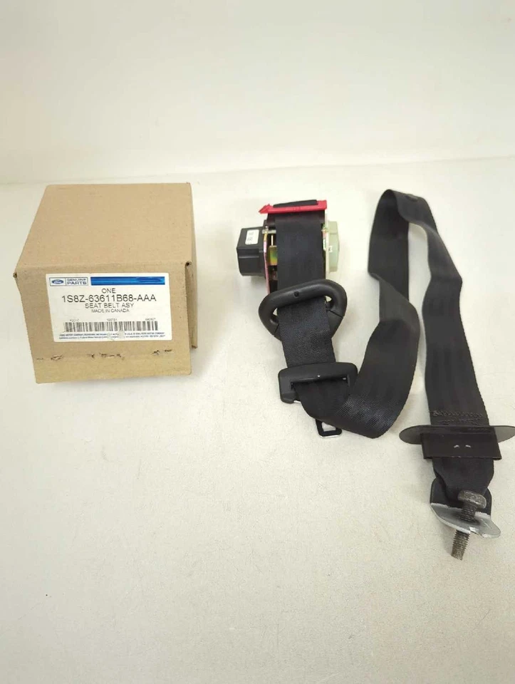 Nuevo retractor de cinturón de seguridad trasero Ford 1999-2002 Mercury Cougar 1S8Z-63611B68-AAA fabricante de equipos originales Foto 1 de 4