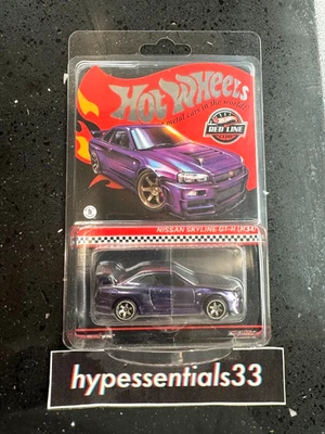 Hot Wheels RLC Nissan Skyline GT-R (R34) 2024 HWF14 Purple New In Hand - Image 1 of 4