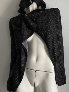 ivivva by Lululemon Gray Knitted Jacket Wrap Girl's Size 14 - Picture 1 of 3