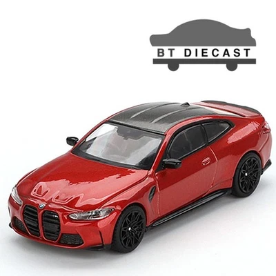 MINI GT BMW M4 COMPETICIÓN G82 1/64 DIECAST MODELO COCHE SAHKIER NARANJA MGT00811 Foto 1 de 4