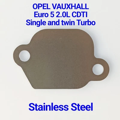 EGR repair Plate Opel Vauxhall 2.0 CDTi Euro 5 Astra J, Insignia Zafira Tourer C - Image 1 of 4
