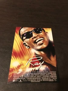 UNPOSTED  MOVIE 4 X 6 POSTCARD - RAY - THE STORY OF RAY CHARLES - Picture 1 of 2