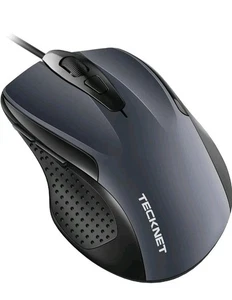 TECKNET USB Wired Mouse,Model UM013 - Picture 1 of 6