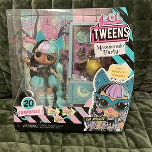 NEW LOL Surprise Tweens Masquerade Party Kat Mischief Fashion Doll 20 Surprises - Picture 1 of 5