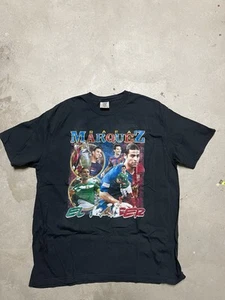 Comfort Colors Rafa Marquez Barcelona FC Mexico T Shirt Men’s Sz XL Graphic Tee - Picture 1 of 4