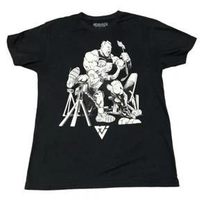 T-shirt Morjayz F*ck Your Treppiede unisex media nera manica corta grafica maglietta - Foto 1 di 8