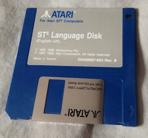 Atari STe Language Disk English computer floppy - Picture 1 of 1