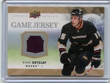 2007-08 Upper Deck Game Jerseys #GJ2-RG Ryan Getzlaf