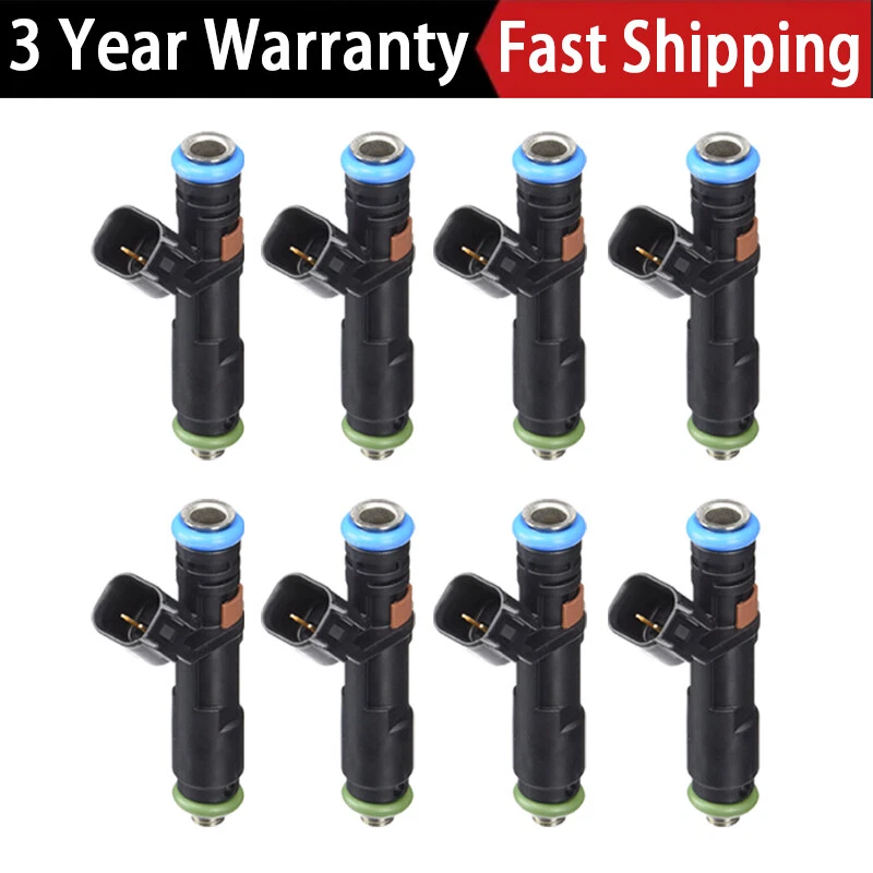 8PCS Fuel Injectors for 2006-2007 Lincoln Mark LT Navigator Ford F-150 5.4L V8 - Image 1 of 4