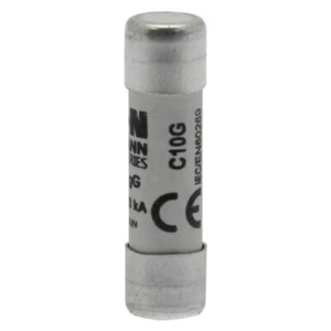 Eaton Bussmann C10G2 10 x 38mm 2A gG 500V Fuse, 10 pack - Picture 1 of 5